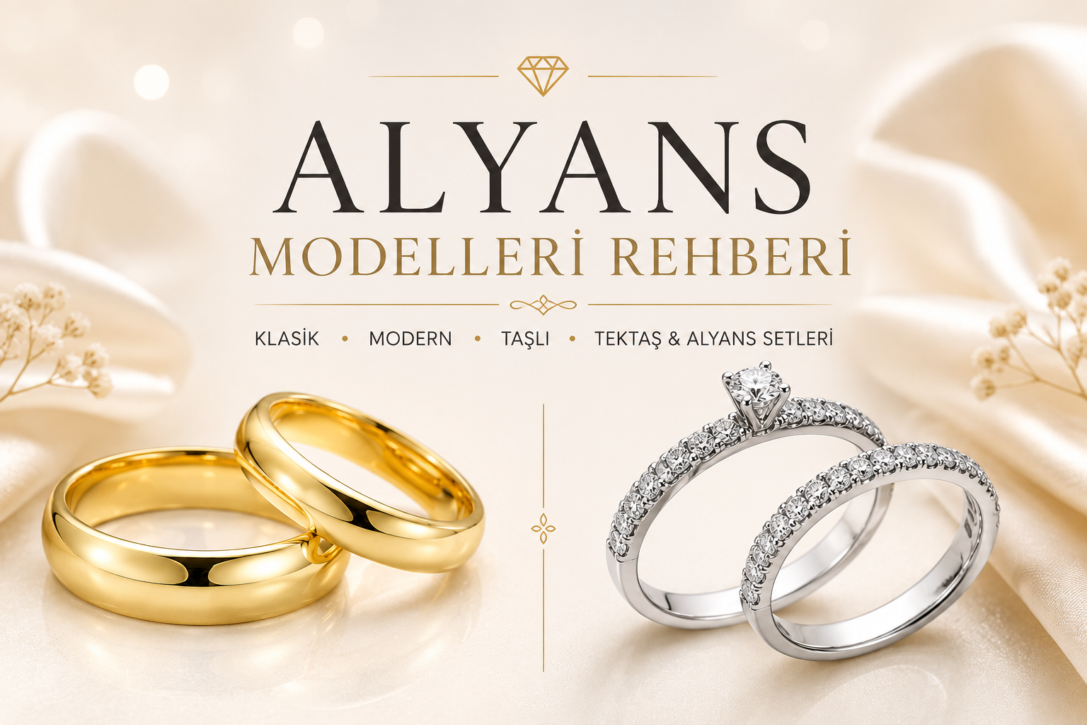 Alyans Modelleri Rehberi: Hangi Yüzey ve Tasarım Size Uygun?