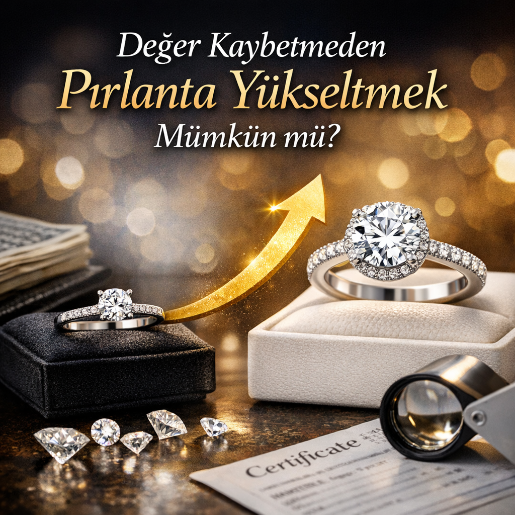 Değer Kaybetmeden Pırlanta Yükseltmek Mümkün mü?