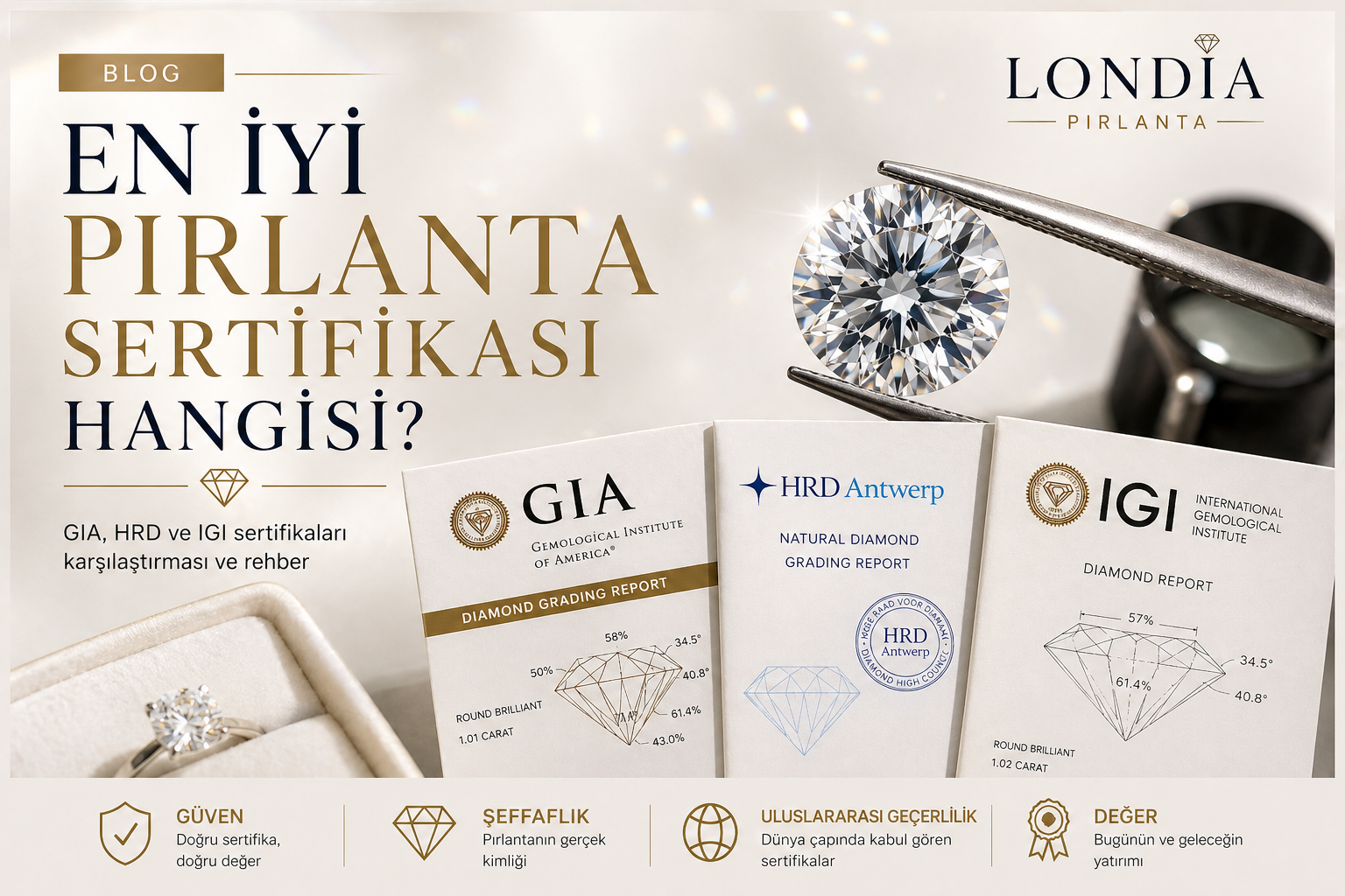 En İyi Pırlanta Sertifikası
