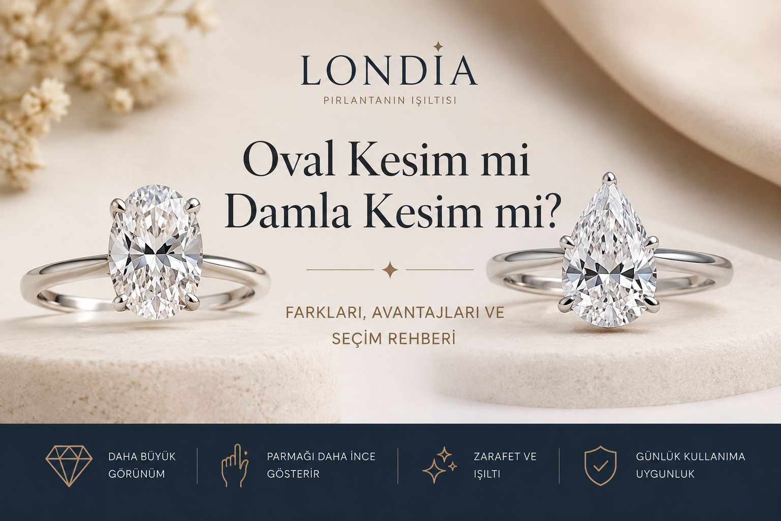 Oval Kesim Tektaş mı, Damla Kesim Tektaş mı? Hangisi Sizin İçin Daha Doğru Tercih?