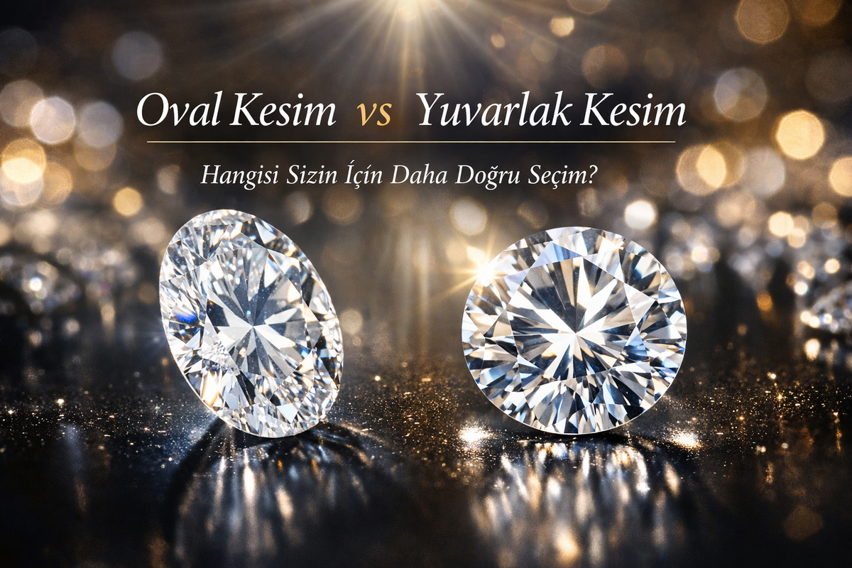 Oval Kesim vs Yuvarlak Kesim Pırlanta
