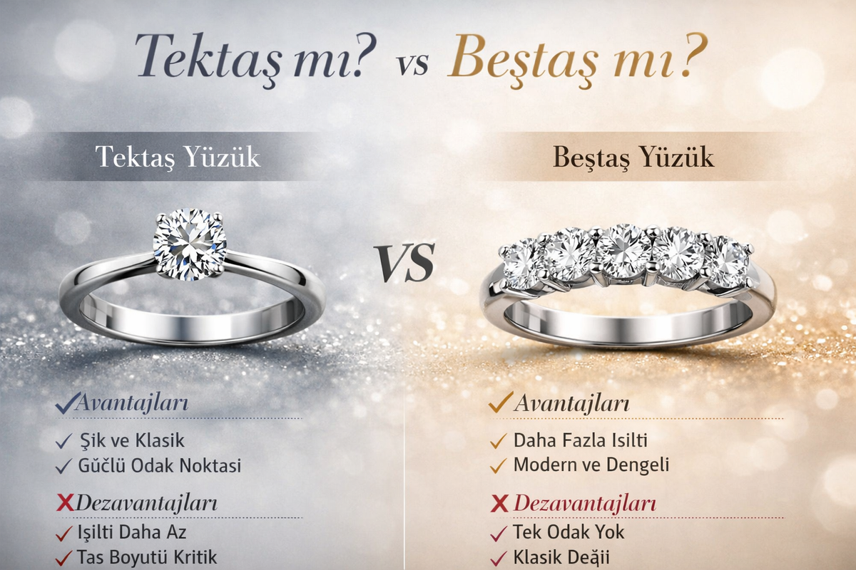 💎 Tektaş mı Beştaş mı? Avantajları, Dezavantajları ve Doğru Seçim Rehberi