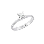 0.30 Ct. Kelebek Tasarım Tektaş Yüzük, 14 Ayar Altın