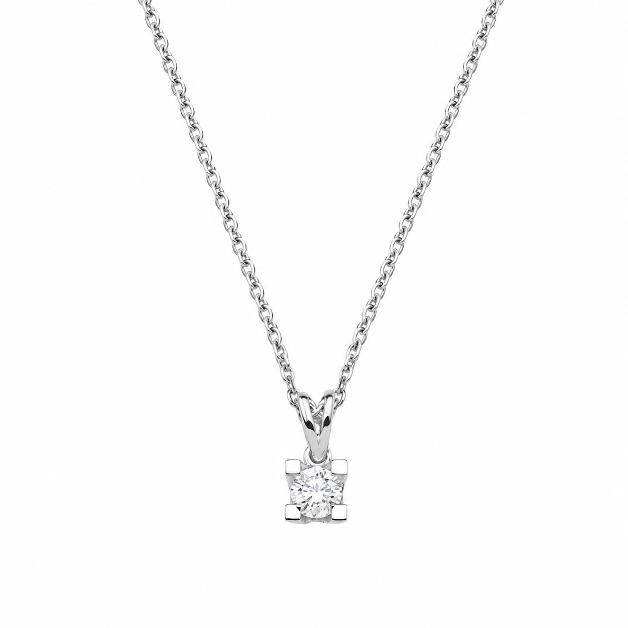 0.45 Ct Londia Doğal Pırlanta Tasarım Tektaş Set 14K Altın