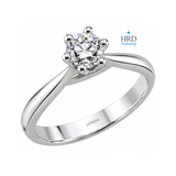 0.50 Karat F Rengi HRD Sertifikalı Amore Model Tektaş Yüzük