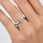 0.50 Karat F Rengi HRD Uluslararası Sertifikalı Valentine Model Tektaş