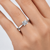 0.50 Karat F Rengi HRD Uluslararası Sertifikalı Valentine Model Tektaş