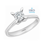 0.60 Karat F Rengi HRD Uluslararası Sertifikalı Kelebek Model Tektaş
