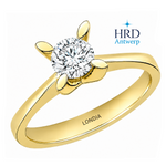 0.60 Karat F Rengi HRD Uluslararası Sertifikalı Kelebek Model Tektaş