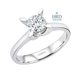 0.70 Karat F Rengi HRD Uluslararası Sertifikalı Kelebek Model Tektaş