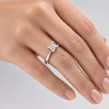 0.70 Karat F Rengi HRD Uluslararası Sertifikalı Valentine Model Tektaş