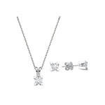 0.75 Ct Londia Doğal Pırlanta Tasarım Tektaş Set 14K Altın