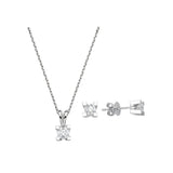 0.75 Ct Londia Doğal Pırlanta Tasarım Tektaş Set 14K Altın
