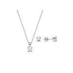 0.90 Ct Londia Doğal Pırlanta Tasarım Tektaş Set 14K Altın