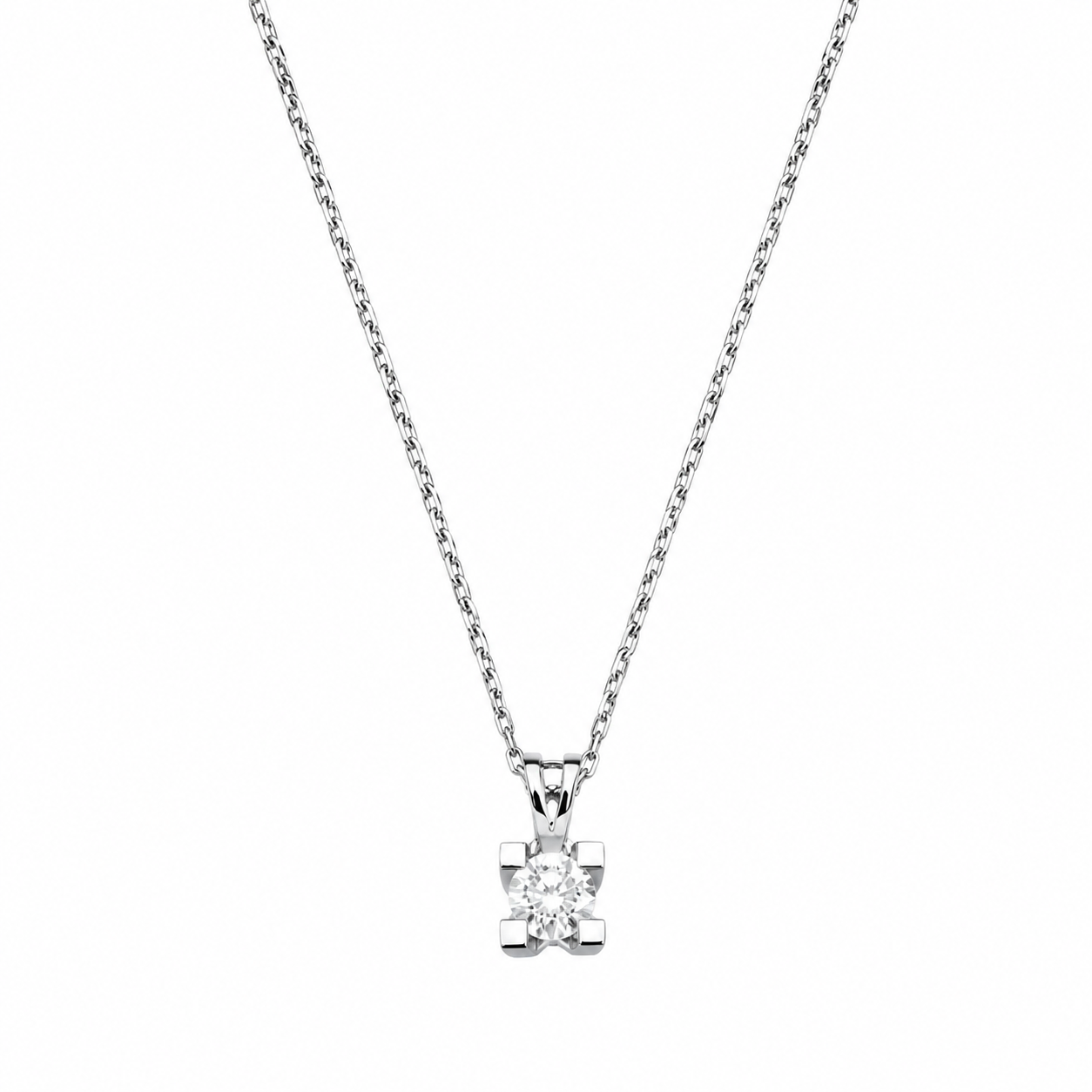0.90 Ct Londia Doğal Pırlanta Tasarım Tektaş Set 14K Altın