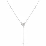 0,25 Ct. Kalp Kolye 14 Ayar Altın