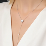 0,25 Ct. Kalp Kolye 14 Ayar Altın