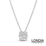 0,25 Karat Londia Pırlantalı Magic Tasarım Kolye
