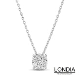 0,25 Karat Londia Pırlantalı Magic Tasarım Kolye