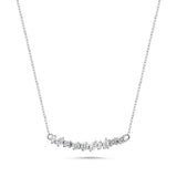 0,35 Karat Doğal Pırlanta Tasarım Kolye