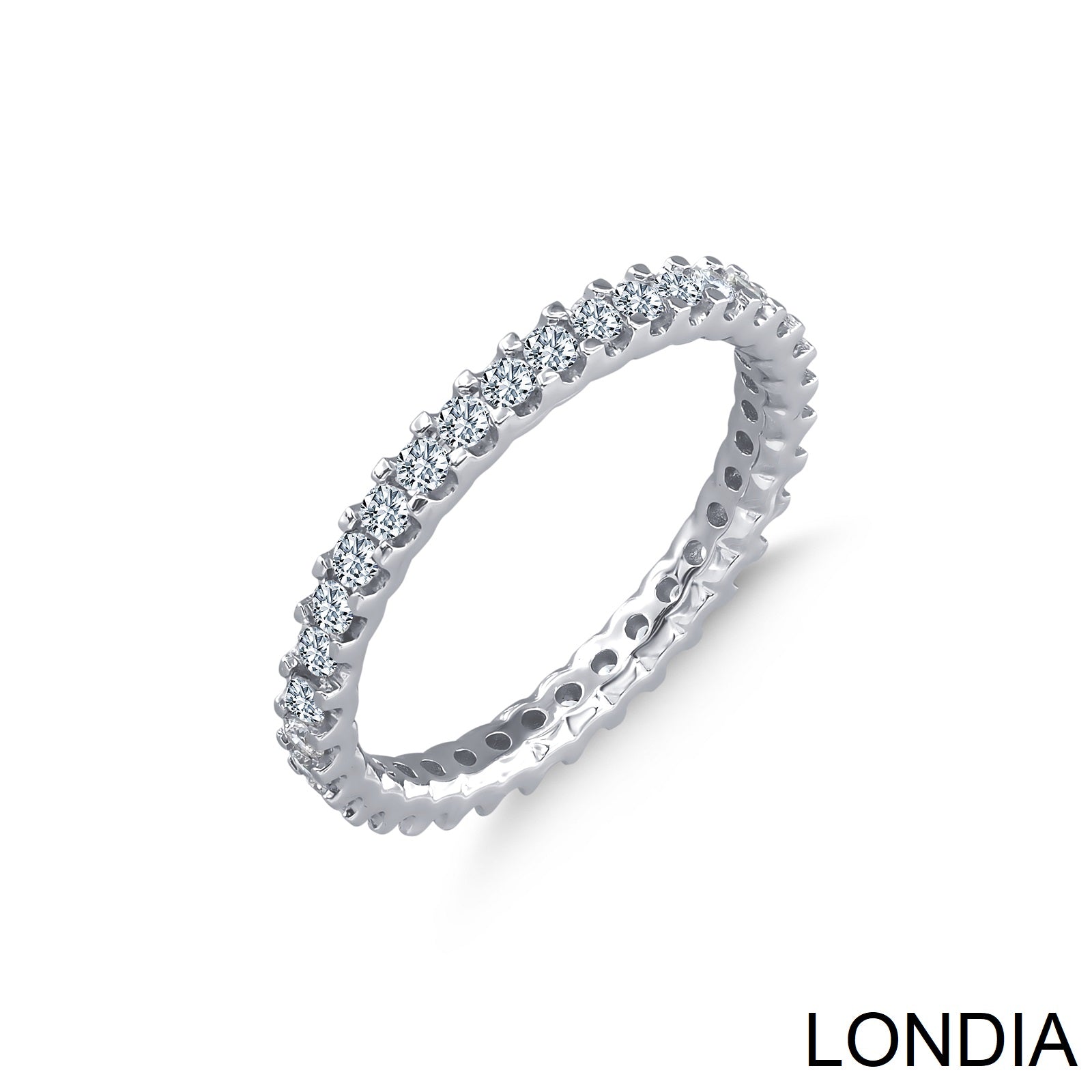 0,75 Karat Pırlanta Tamtur Yüzük 14 Ayar Altın