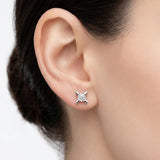 0,90 Ct Doğal Pırlanta Londia Kelebek Tasarım Tektaş Set 14K Altın
