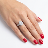 1,00 Karat Pırlantalı Everlight Koleksiyonu 14 Ayar Altın Yüzük