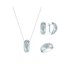 1.40 Ct. Doğal Pırlanta Londia Flora Koleksiyonu Seti 14K Altın