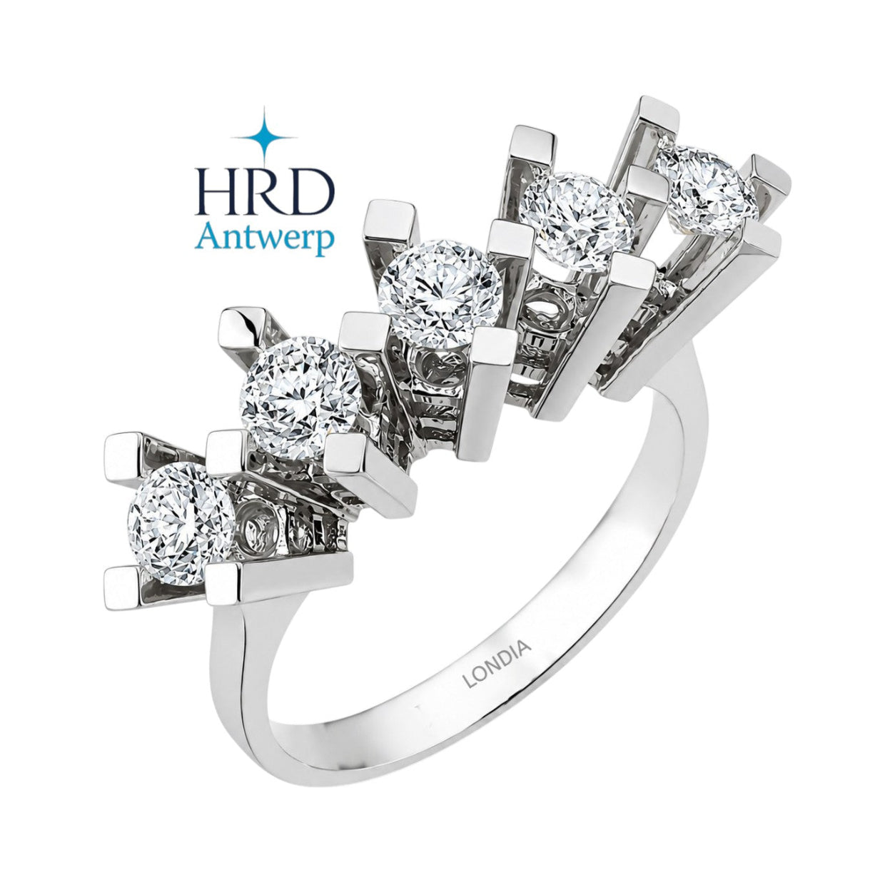 1.50 Kt. F Rengi HRD Uluslararası Sertifikalı Valentine Model Beştaş