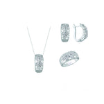 1.65 Ct. Doğal Pırlanta Londia Flora Koleksiyonu Seti 14K Altın