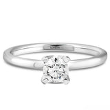 0,50 Ct Doğal Pırlanta Tektaş Yüzük 14 Ayar Altın