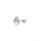 0,12 Karat Londia Clover Pırlanta Tasarım Piercing