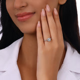 18 Ayar Altın 0,50 Karat Doğal Pırlanta Vintage Tasarım “Celestia” Yüzük