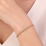 14 Ayar Altın 0,60 Karat Flexible Koleksiyon Pırlanta Bilezik