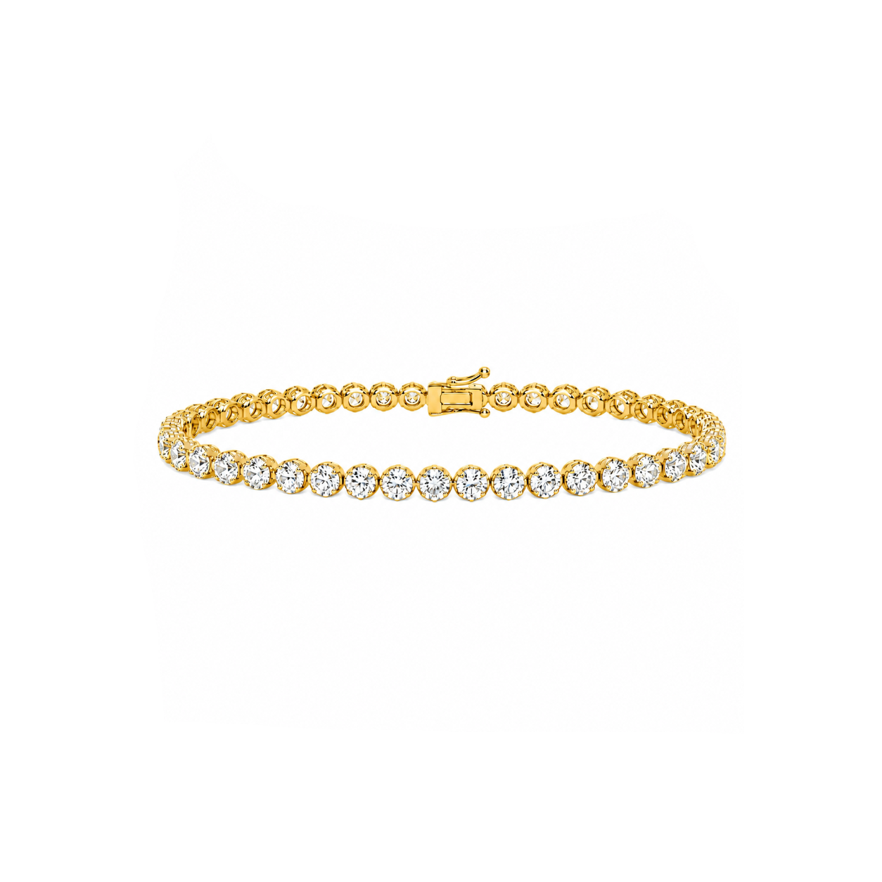 14 Ayar Altın 4,00 Karat Super Light Crown Bileklik
