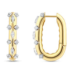 18K Altın 1,05 ct Londia Classy Doğal Pırlanta Küpe