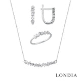 1,15 Karat Doğal Pırlanta Tasarım Set