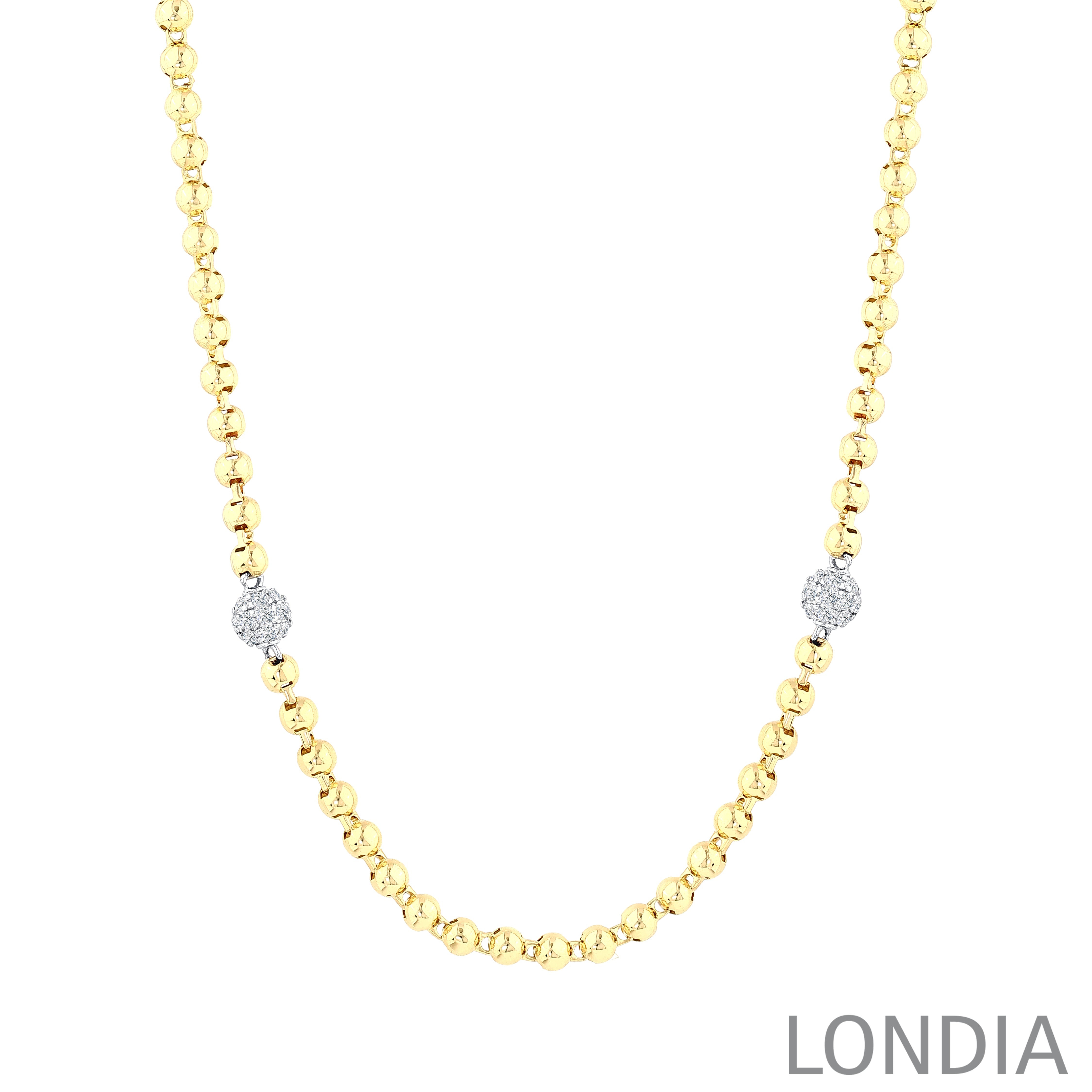 2,15 ct. Pırlanta Eterna Tasarım Kolye 14 Ayar Saf Altın