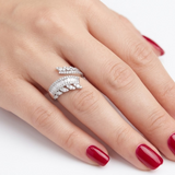 3.95 Karat Doğal Pırlanta Tasarım Set 18 Ayar Altın