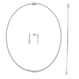 3,70 Ct Clair Süzme Doğal Pırlanta Set