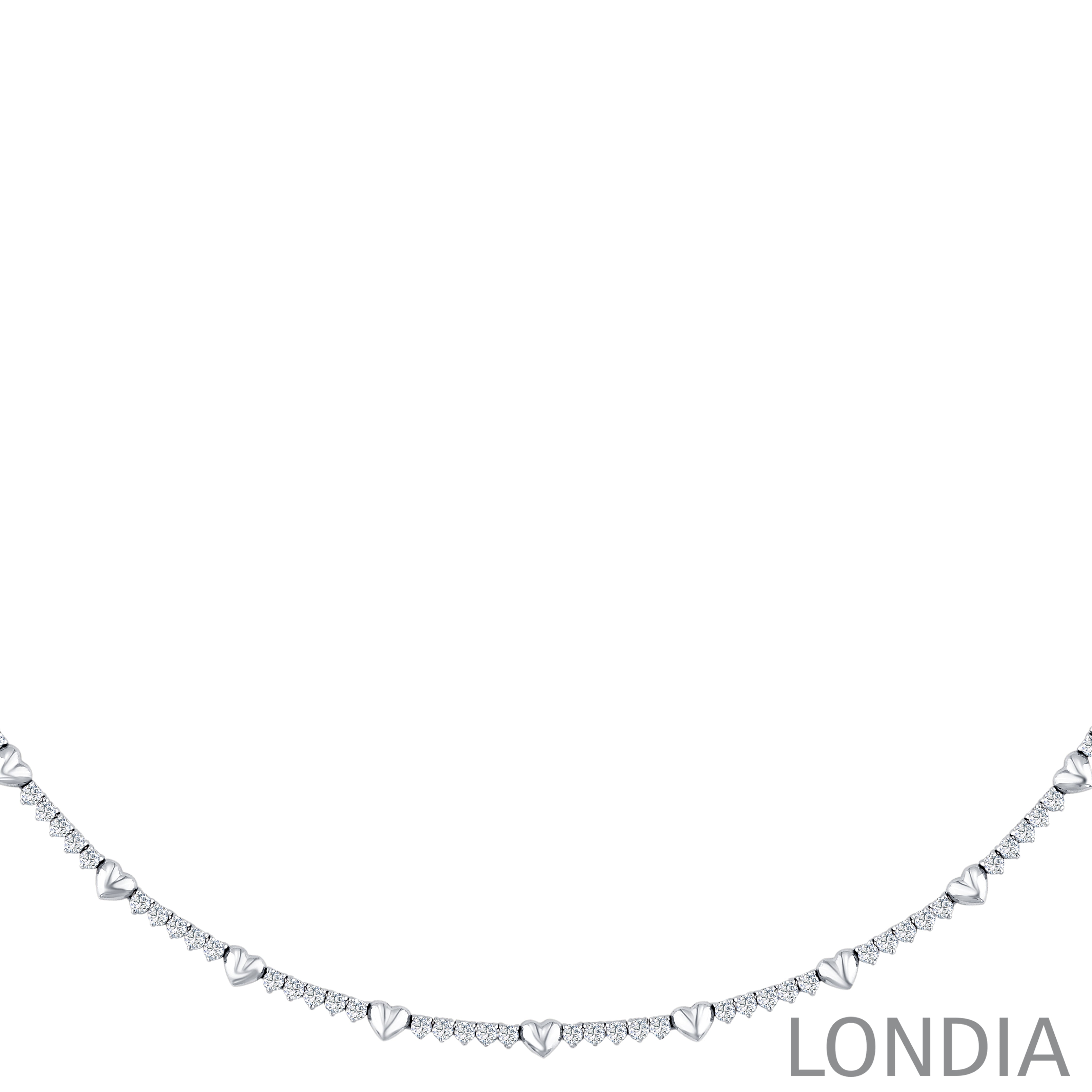 3,80 Ct Londia Pırlanta Set Heartline Tasarım 18 Ayar Altın
