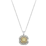 5,95 Karat Fancy Yellow Pırlanta Tasarım Set