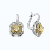 5,95 Karat Fancy Yellow Pırlanta Tasarım Set