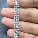 5 Karat Doğal Pırlanta Crush Tasarım Bileklik
