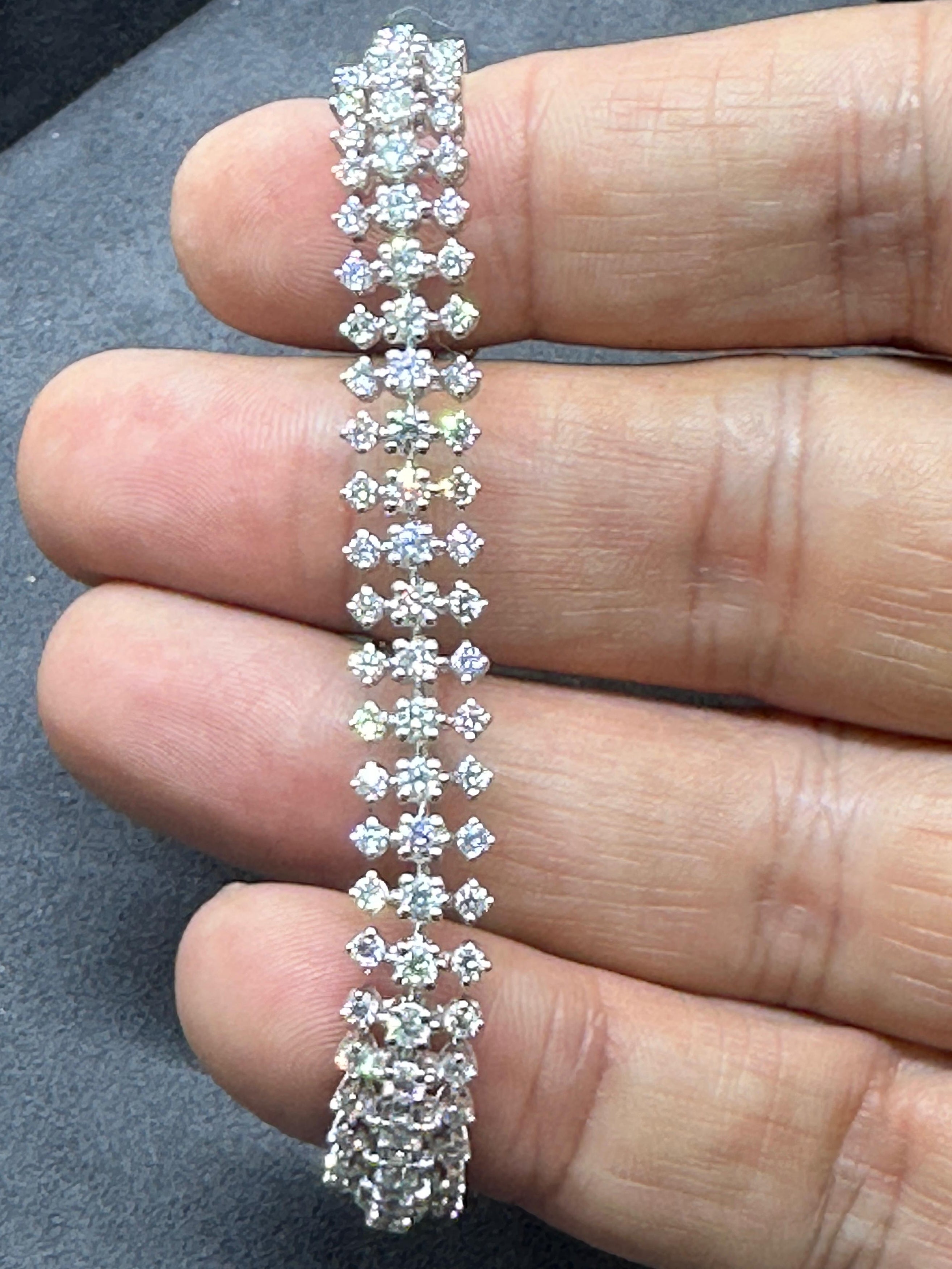 5 Karat Doğal Pırlanta Crush Tasarım Bileklik