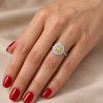 7.60 Karat Doğal Pırlanta Fancy Yellow Tasarımlı Set