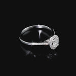 0.40 Ct. Doğal Pırlanta Vintage Yüzük, 14 Ayar Altın