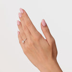 14 Ayar Altın 0,90 Karat Doğal Pırlanta Oval Tektaş “Modern” Yüzük